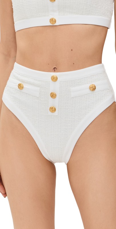 Beach Riot Muriel Bikini Bottoms I Do Ivory