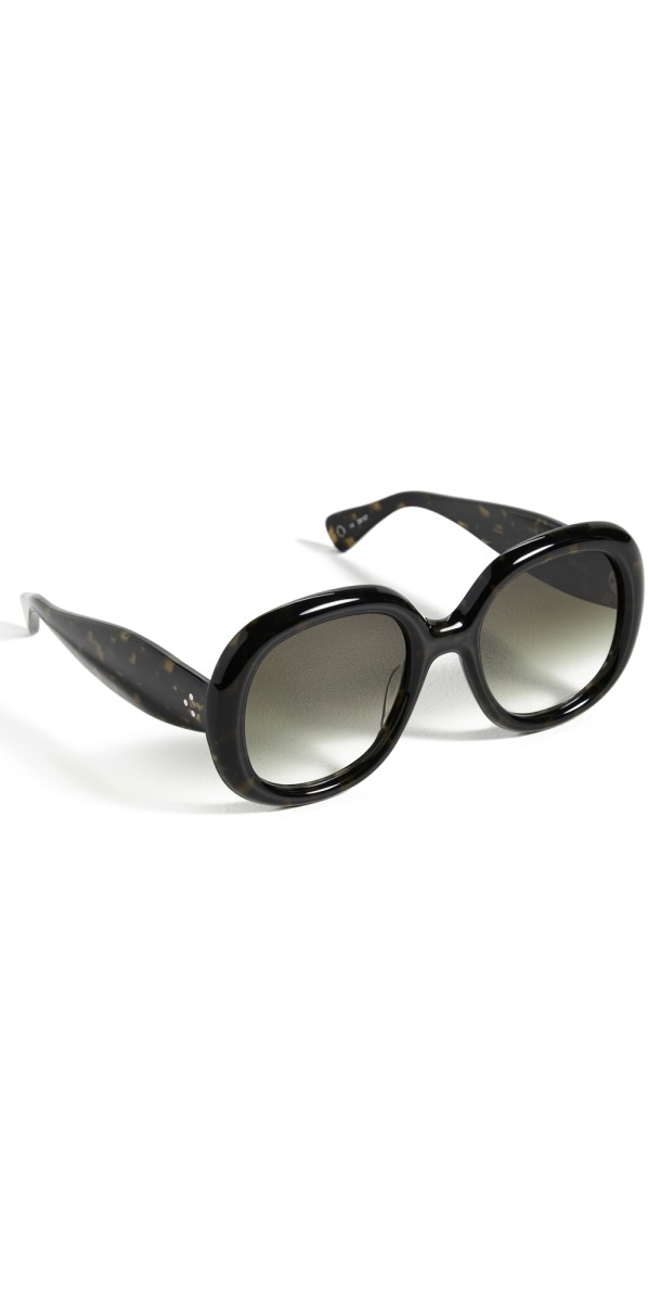 Krewe Chloe Sunglasses Tortuga Noir