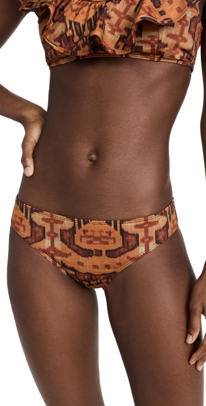 Ulla Johnson Dani Bikini Bottoms Oak