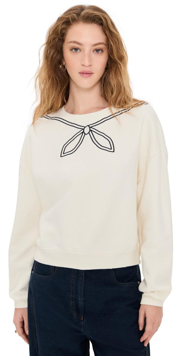 KULE The Sailor Sweatshirt Cream