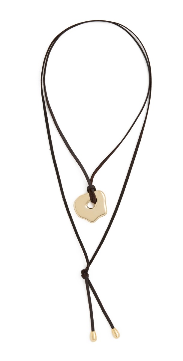 Eliou Eliza Wrap Necklace Gold Plated