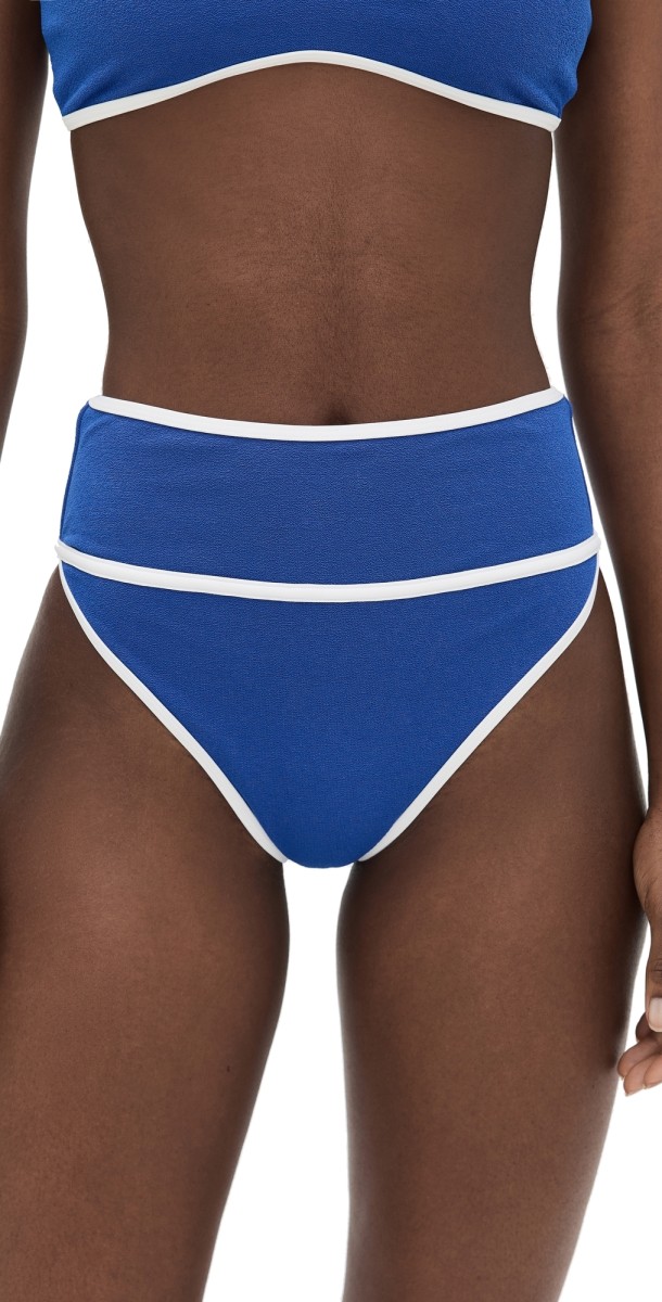 Beach Riot Carlotta Bottoms Riviera Azure
