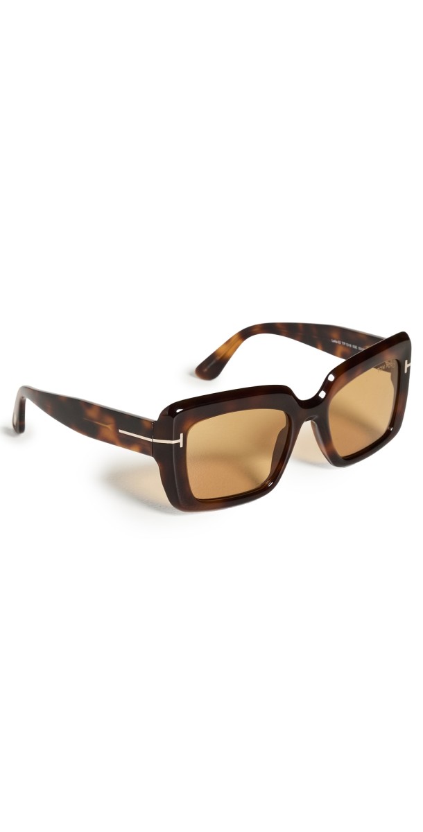 Tom Ford Leila-02 Sunglasses Blonde Havana