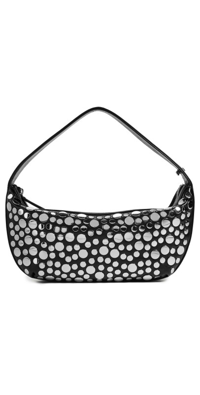 STAUD Demy Shoulder Bag Rivets
