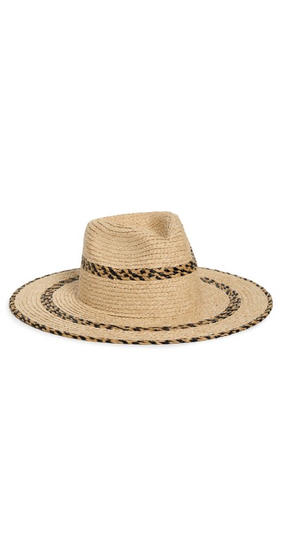 Brixton Cohen Cowboy Straw Hat Tan/Black
