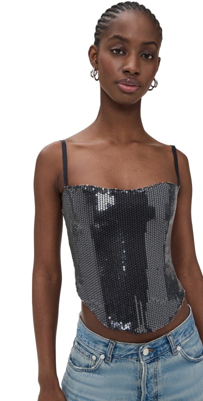 Miaou Peri Corset Black