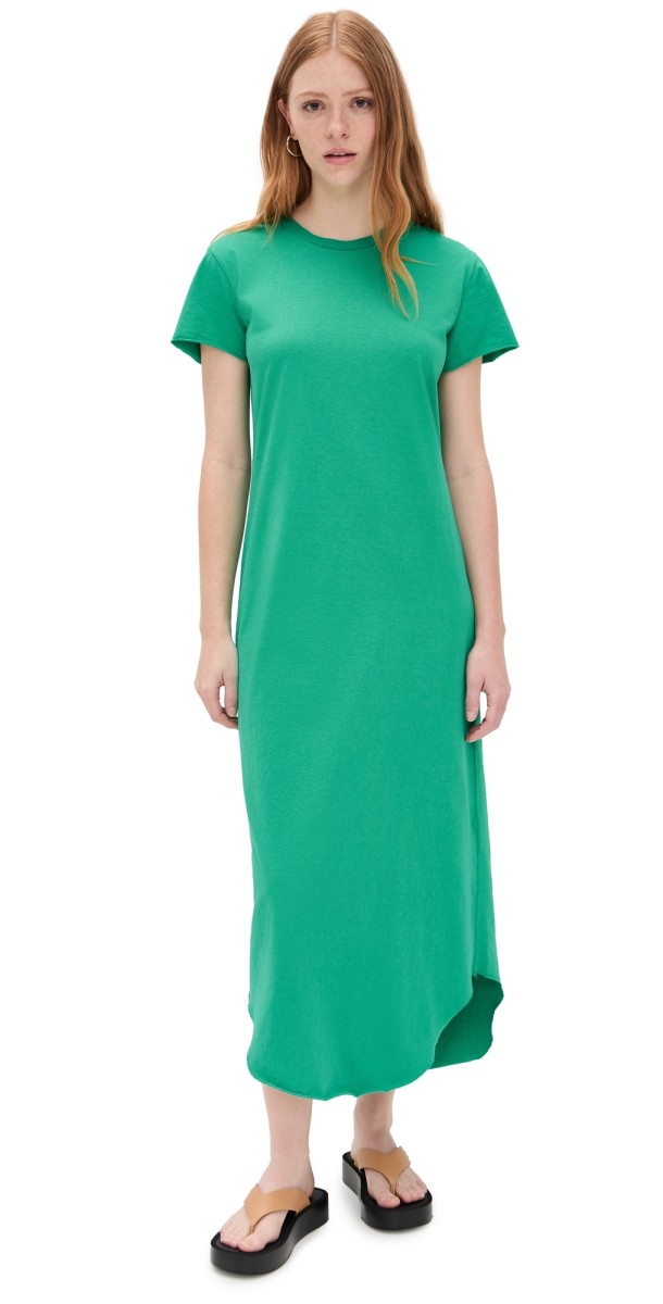 Frank & Eileen Harper Perfect Tee Maxi Dress Kelly Green