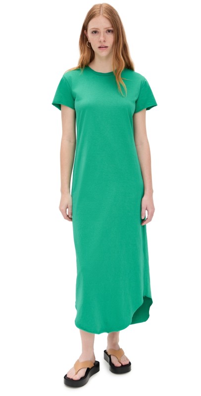 Frank & Eileen Harper Perfect Tee Maxi Dress Kelly Green