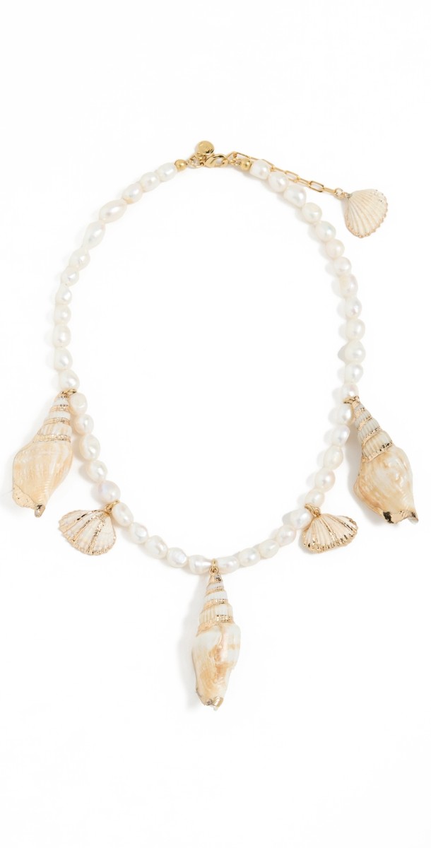 MAYAMAR Seashell Necklace Gold