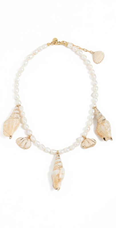 MAYAMAR Seashell Necklace Gold