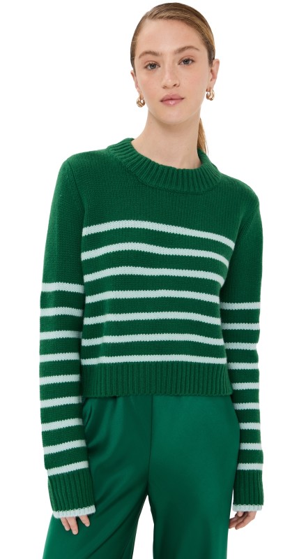 La Ligne Mini Marin Sweater Emerald/Seafoam
