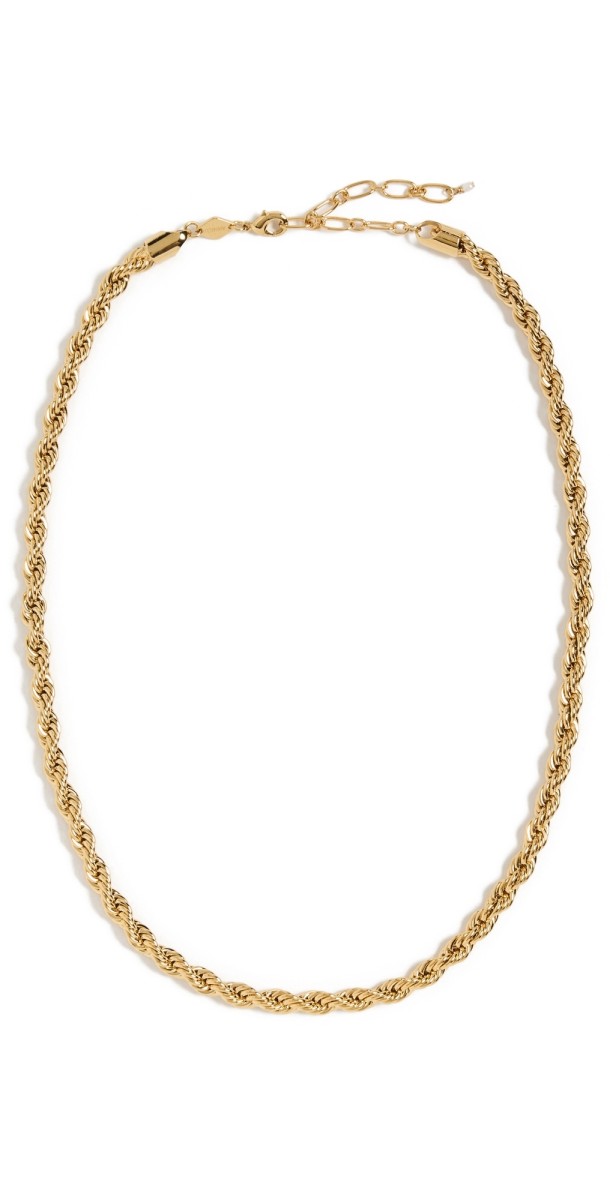 Anni Lu Golden Rope Necklace Gold