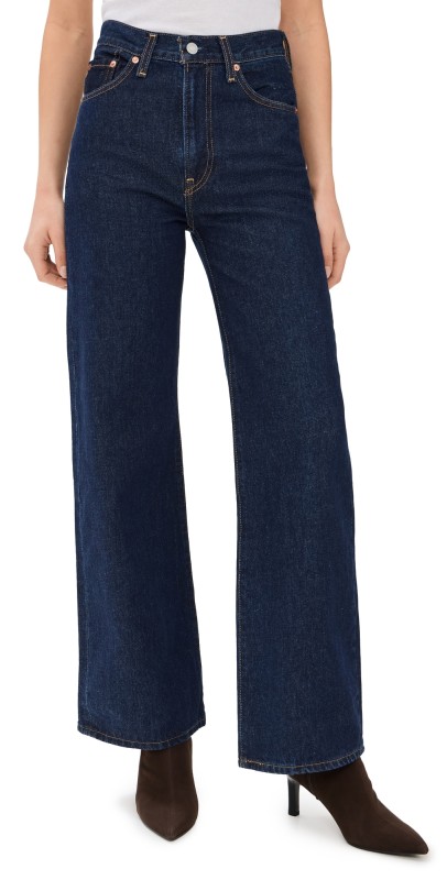 Levi's Ribcage Wide Leg Jeans Shaded View