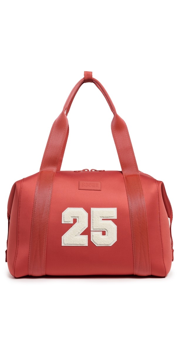 Dagne Dover Landon Carryall Large Duffle Bag Rhubarb