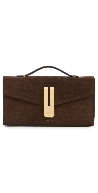 DeMellier Vancouver Clutch Handbag Mocha/Mocha