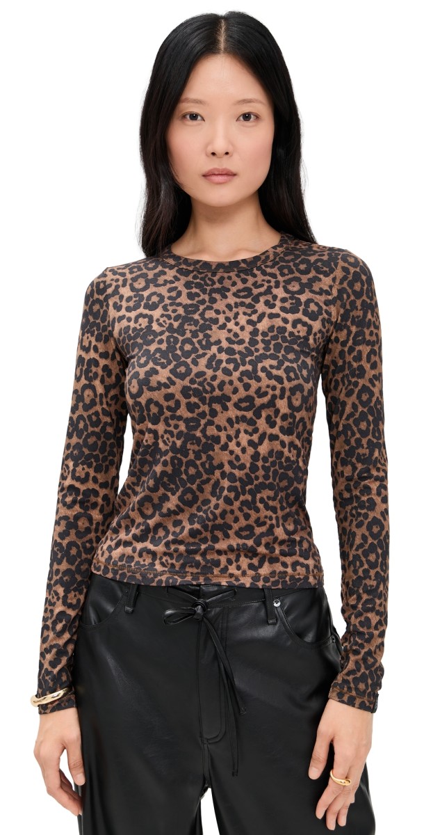 rag & bone Luca Printed Long Sleeve LEP