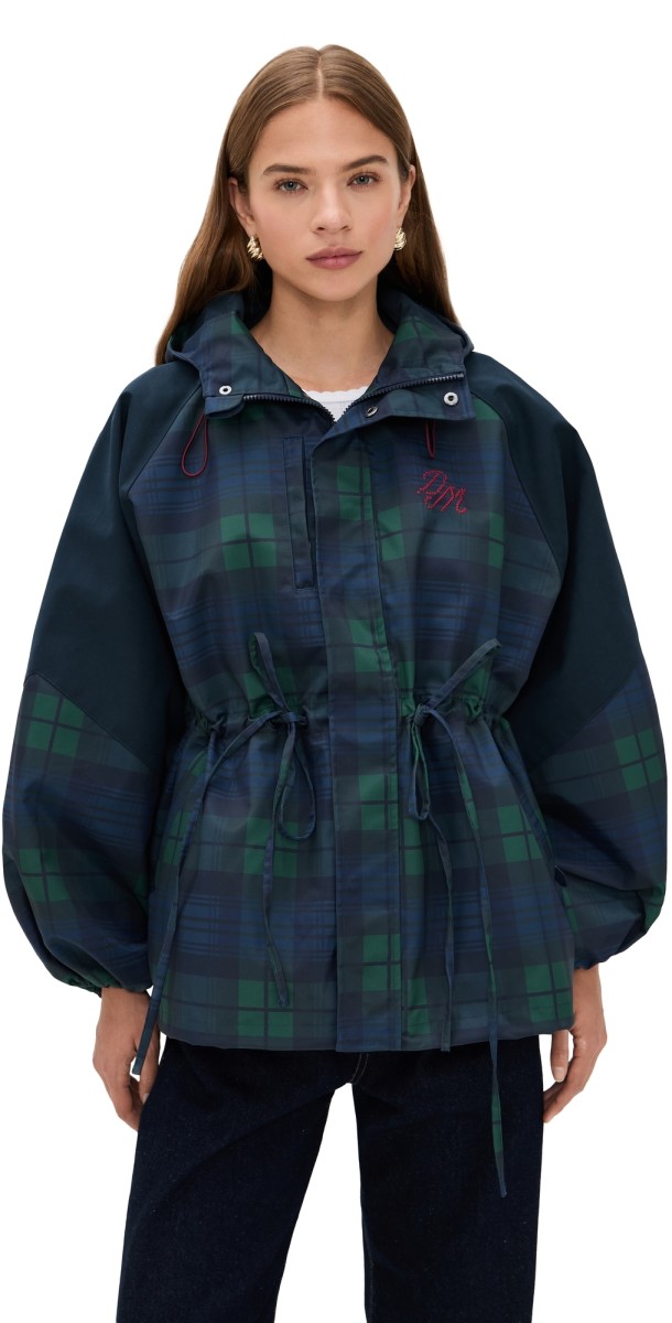 Damson Madder Liu Raincoat Navy