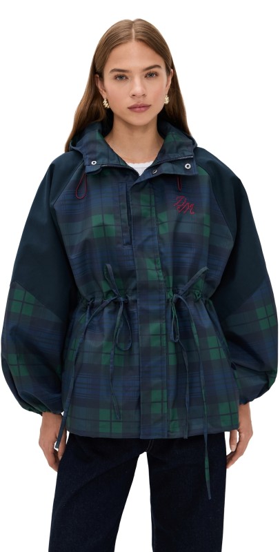 Damson Madder Liu Raincoat Navy