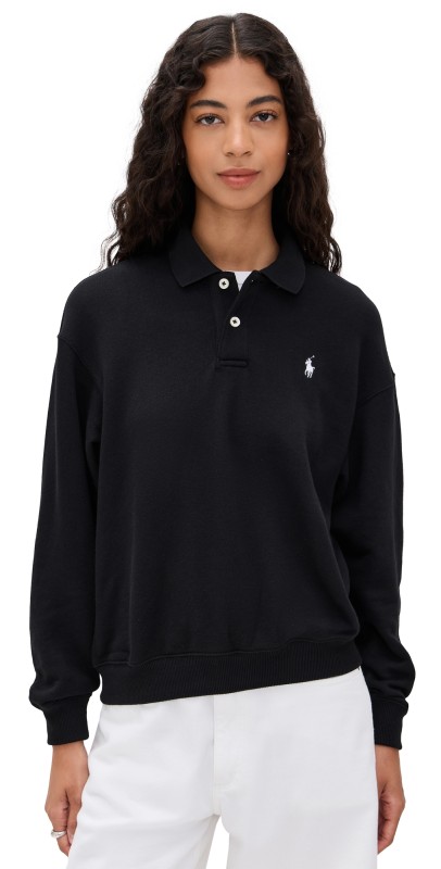 Polo Ralph Lauren Polo Collar Sweatshirt Polo Black