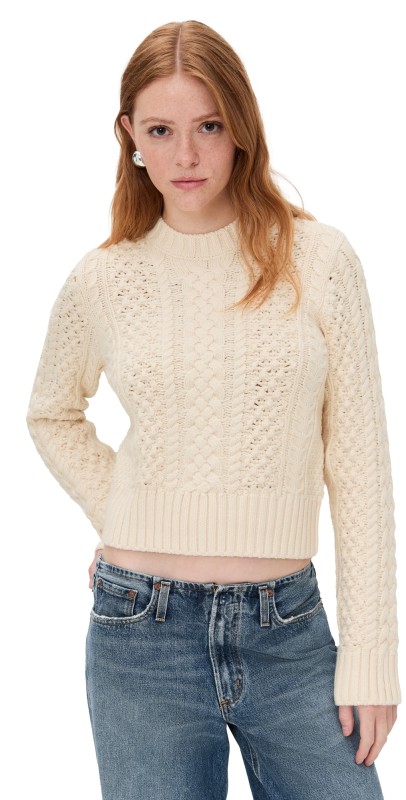 Pistola Denim Quinn Sweater Ivory