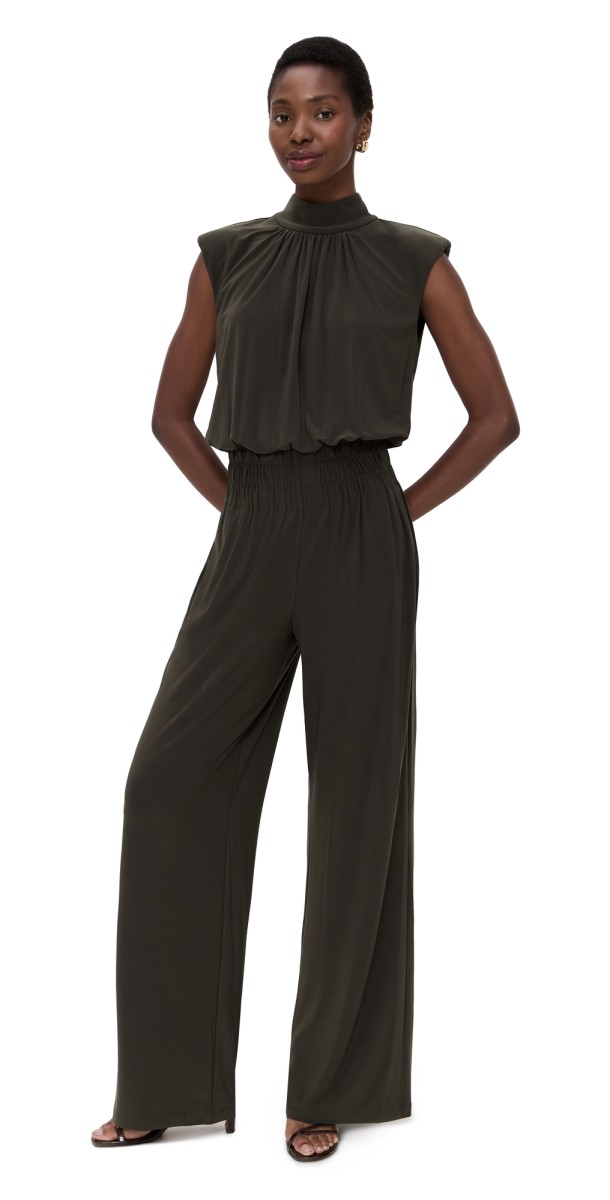 Ramy Brook Dani Jumpsuit Deep Olive