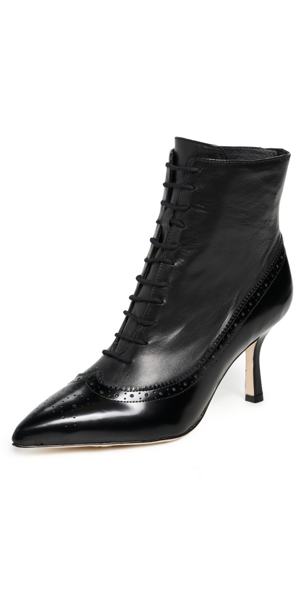L'AGENCE Fayette Booties Black