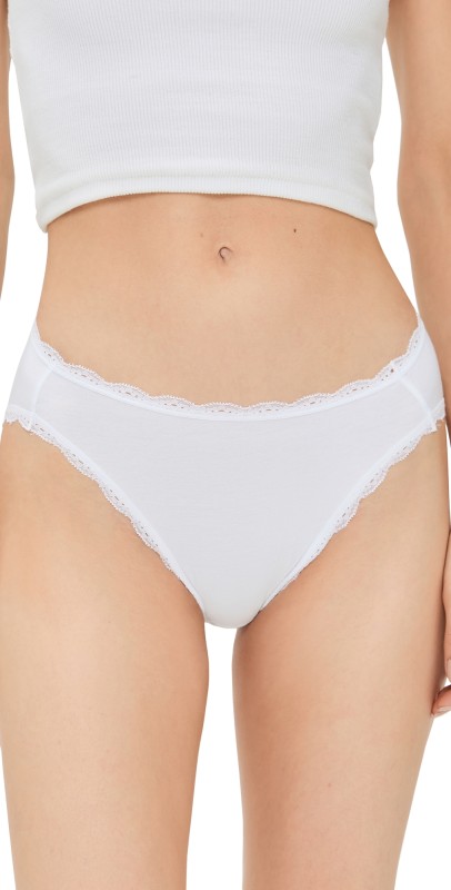b. tempt'd by Wacoal Inspired Eyelet High Leg Panties Basic 1