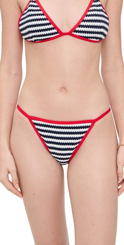 Beach Riot Chloe Bikini Bottoms Indigo Midnight