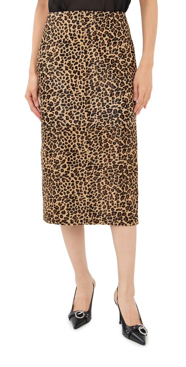 CO Slip Skirt Leopard