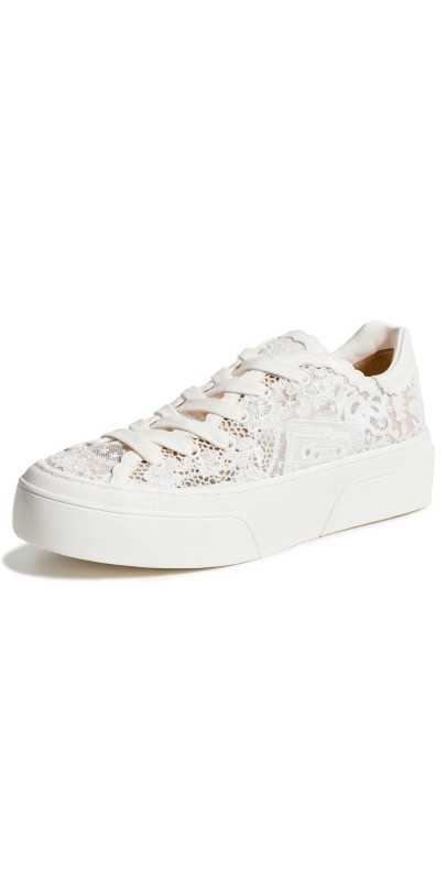 Zimmermann Pixie Low Sneakers Ivory