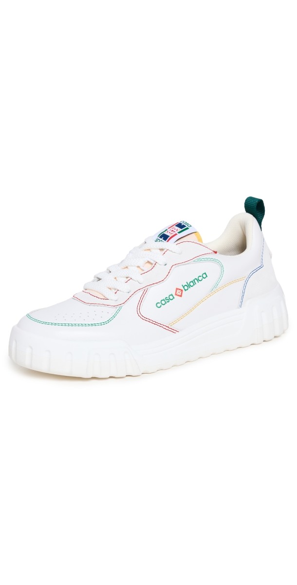 Casablanca Court Sneakers White