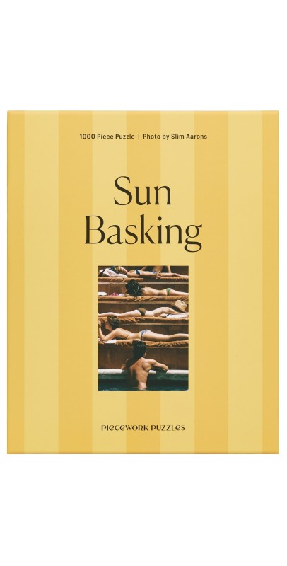 Piecework Puzzles Sun Basking Puzzle Striped Yellow One Siz