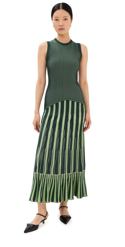 SIMKHAI Zhane Maxi Dress Botanical Multi