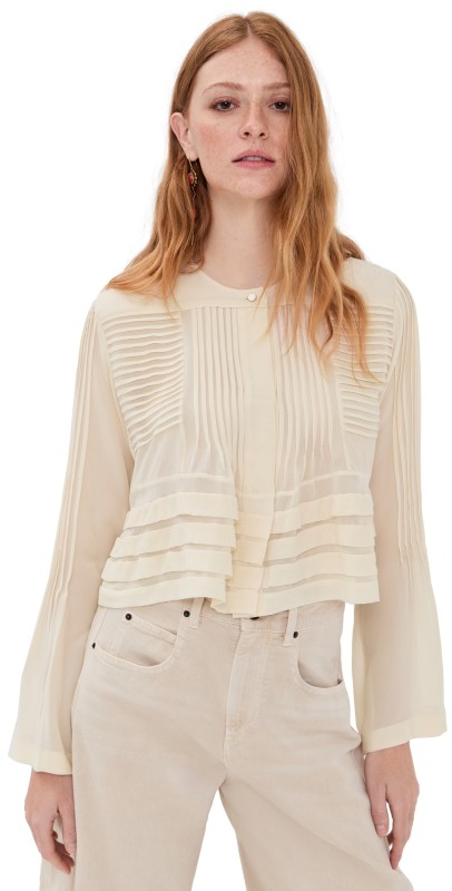 Isabel Marant Carolia Blouse Ecru