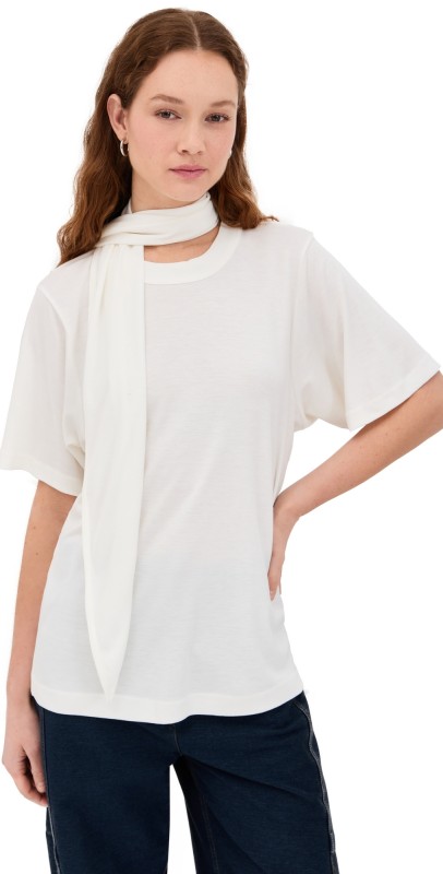 Bite Studios Ludo Oversized Tee Off White