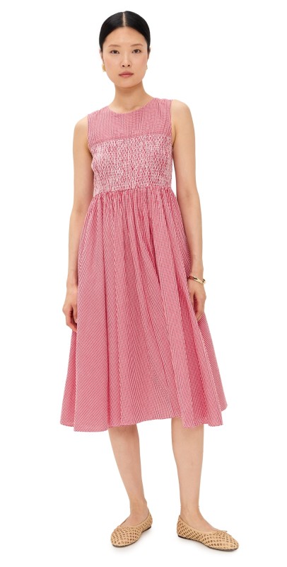 Mille Coco Dress Red Gingham