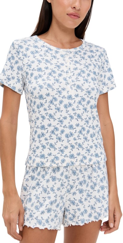 Z Supply Faye Ditsy Top Crystal