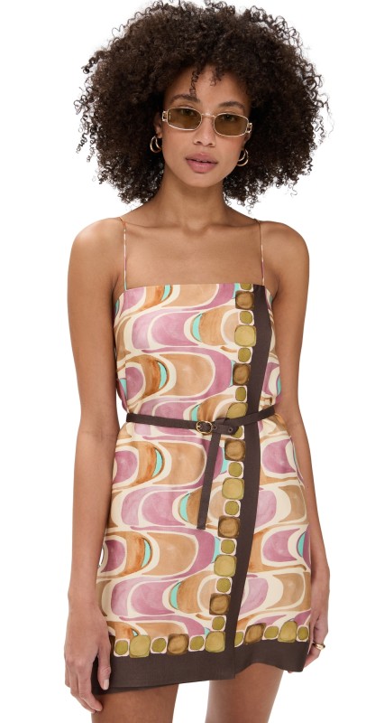 ALEXIS Greca Dress Mosaic