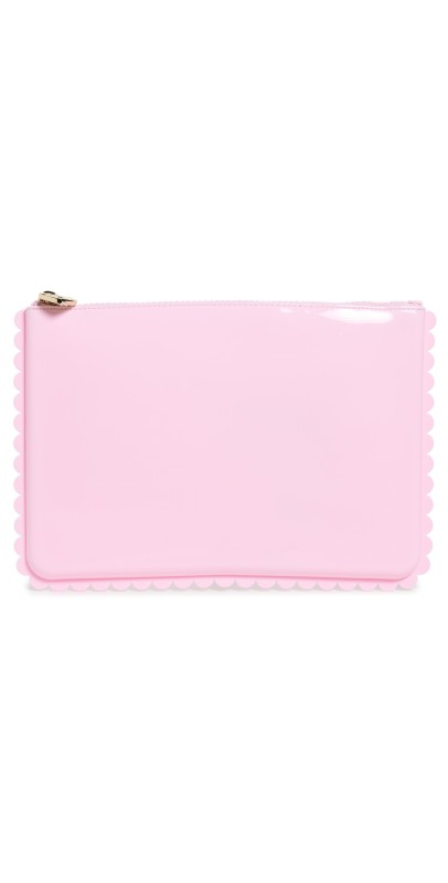 Stoney Clover Lane Jelly Scallop Flat Pouch Flamingo