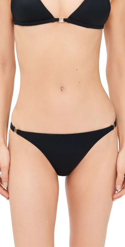 ANINE BING Bellamy Bikini Bottoms Black