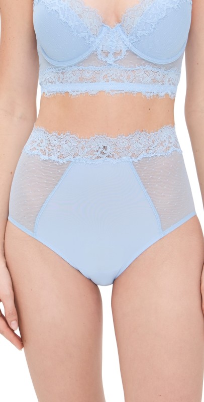 Skarlett Blue Skarlett Blue Entice High Waisted Briefs Blue Breeze