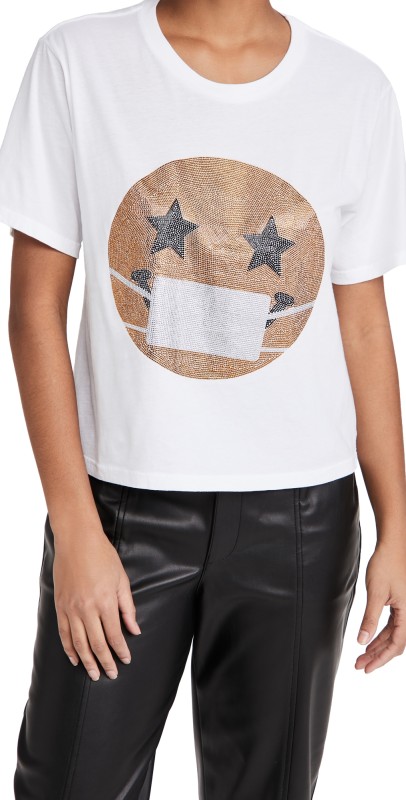 Le Superbe Keep Smiling Tee White