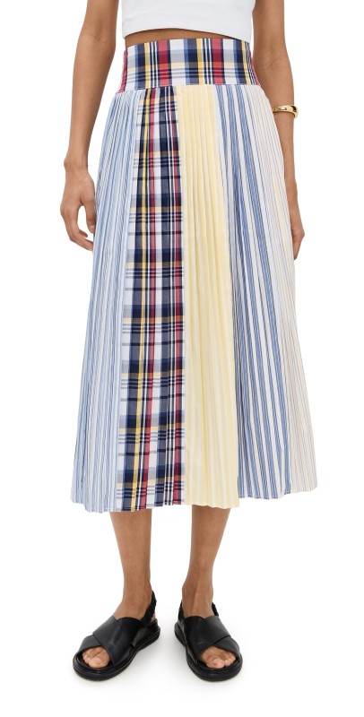 De Loreta Aire Skirt Mix Lines