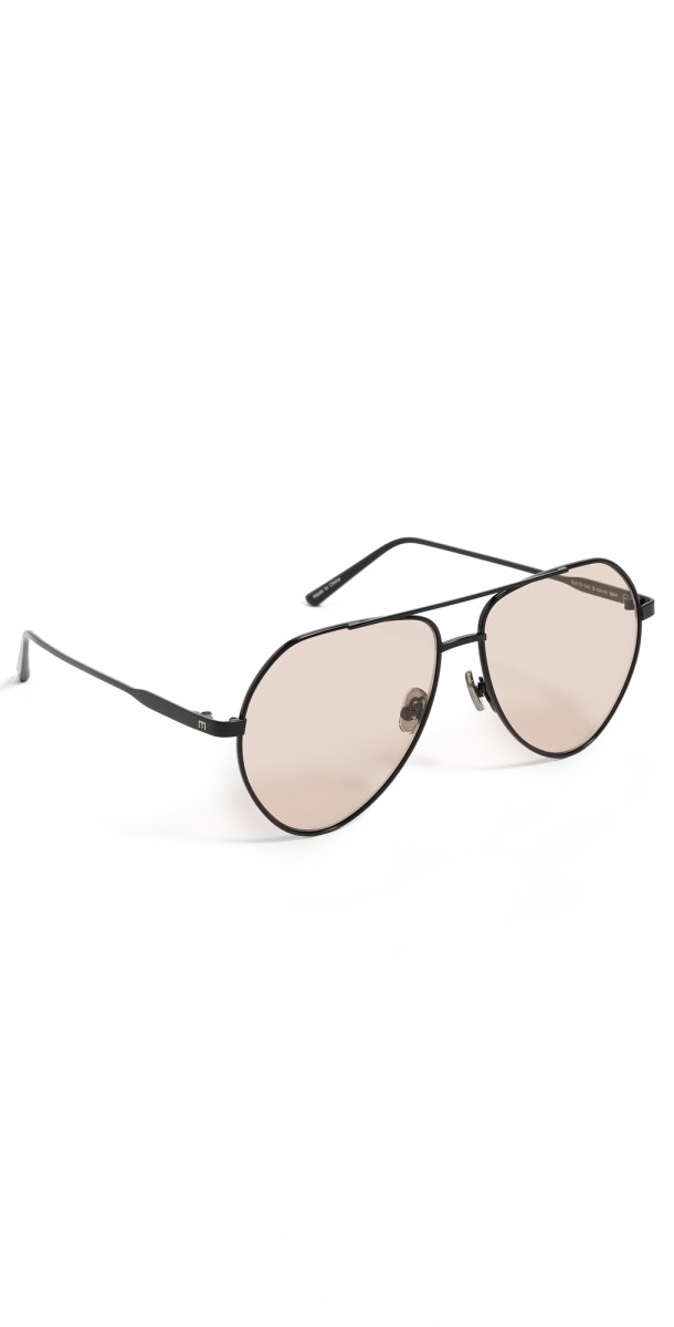 Elisa Johnson Sam Sunglasses Black
