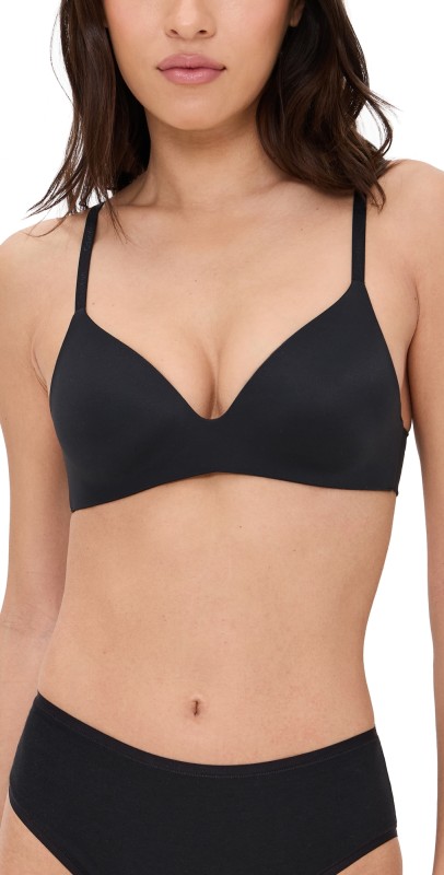 Calvin Klein Underwear Perfectly Fit Wire Free T-Shirt Bra Black