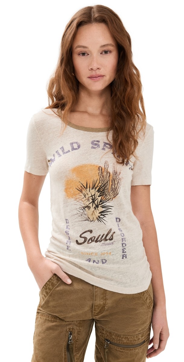 Isabel Marant Étoile Kiliann Tee Ecru/Sand