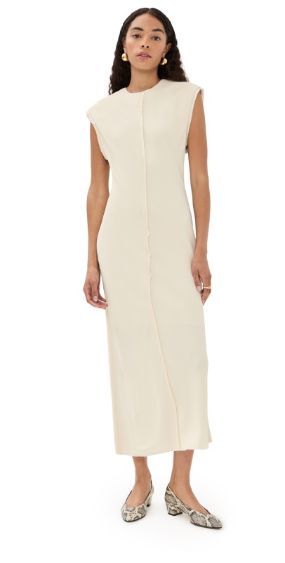AMI Midi Dress Ivoire