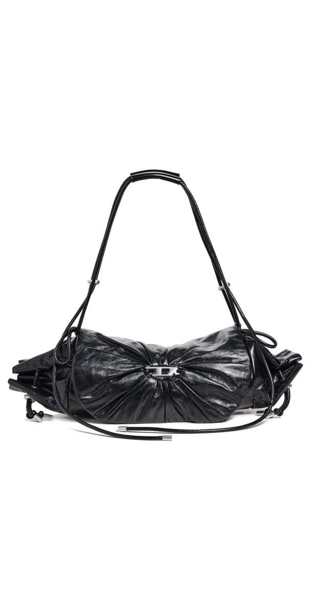 Diesel Scrunch Shoulder Bag Black