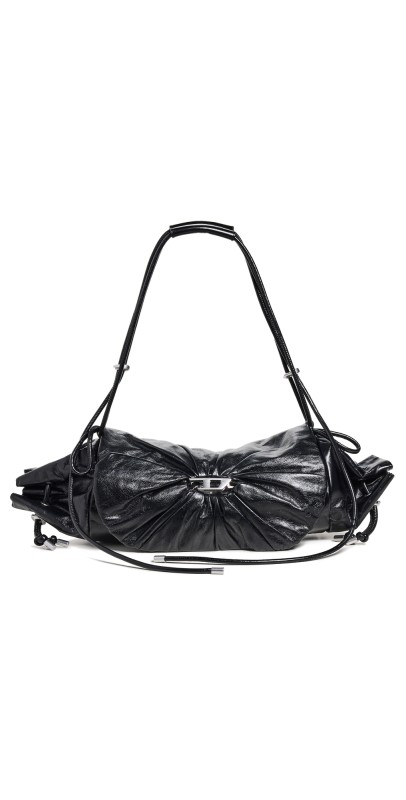 Diesel Scrunch Shoulder Bag Black
