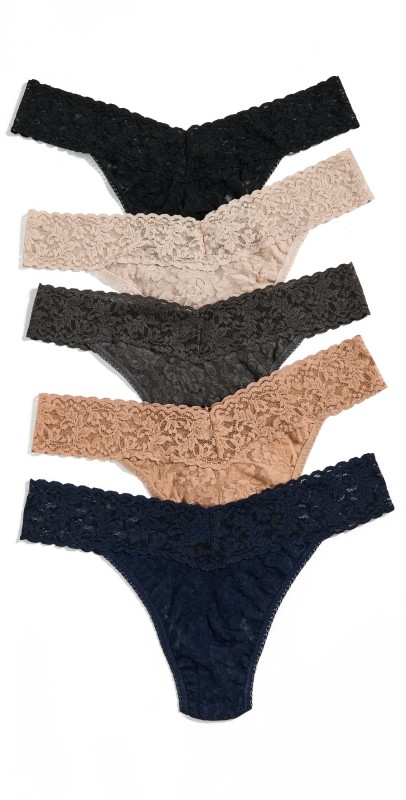 Hanky Panky Signature Lace Original Rise 5 Pack Bngs